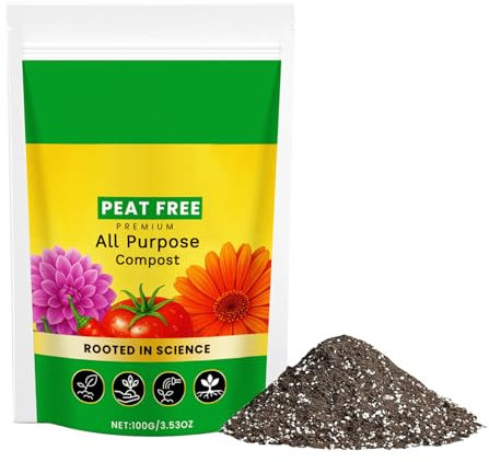 Terriccio Universale | Substrato per Orto e Piante in Vaso | Fertilizzante Naturale Bilanciato per Coltivazione di Ortaggi Piante Grasse Cactus Bonsai e Giardinaggio