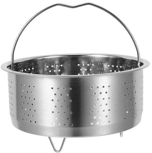 LIFKOME Cesta de Vapor Inoxidable Olla Arroz Vaporera Multifuncional para Cocinar Verduras y Arroz Simultáneamente Diseño de Múltiples para Cocina Casa