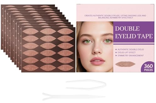 360 Pièces Ruban D'ascenseur Oculaire - Paupière Flou Rapide | Rande Instantanée Adhésive Pour Les Yeux Pour Le Maquillage Date De Maquillage Photo Extérieur De La Scène De Quotidien Travail, P