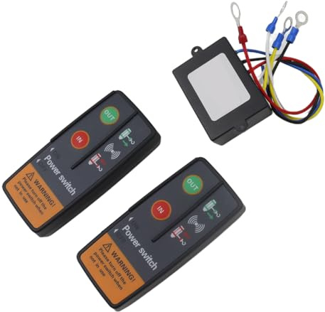 Gutol 12V 24V Recovery Wireless Winch Remote Control Kit for Truck ATV SUV Handset Switch Controller