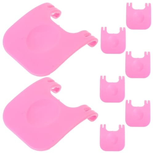 CVUTOVO Abrazaderas de Jaula para Mascotas 8 Piezas Clips de Plástico PP Hebillas Fijas para Jaula de Alambre de Conejos y Pequeños Animales Seguridad Estable en Hogar