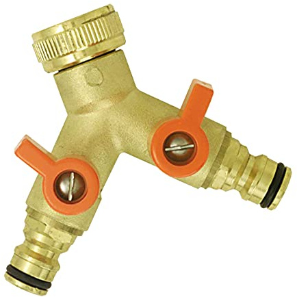 Nez de robinet automatique laiton 2 sorties Boutté