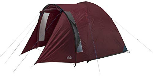 McKINLEY Family Zelt Dunkelrot/Petrol One Size