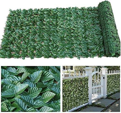 YSDKJ Malla De Ocultacion Jardin Ocultacion Jardin Vallas Decorativas Jardín Artificial de la Cerca Que Cerca Las cercas Decorativas Tablero Estera Verde Clara Fuerte Anti 0802