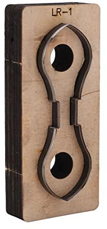 Troquel de Corte para Cuero Bricolaje, Kit de Moldes de Metal para Manualidades y Fabricación de Joyas DIY (LR-1) | Troquel de Corte para Cuero, Kit de Moldes de Metal para Manualidades y Joyería, Herramienta Precisa