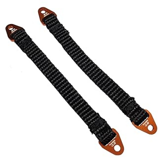 90mm Suspension Damper Travel Limit Straps for E-REVO AX10 EREVO 2.0 REVO 3.3 SCX10 Summit Slayer EXO Wraith Yeti RC Crawler - OR 2pcs
