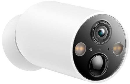TP-Link Tapo C425 Security Camera, Outdoor, Indoor, Magnet, WiFi Camera, Surveillance Camera, Pet Camera, Wi-Fi, Full Wireless, Rechargeable, 2K, QHD, 4MP, IP66, Waterproof, Dustproof, Full Color