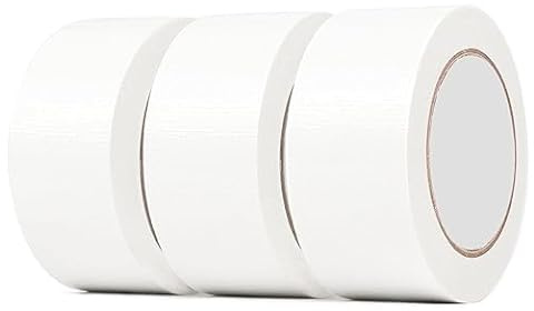 TNCIAD PW White Duct Tape. 3 pack (48mm x 45m) 2 | Gaffer Tape, White Tape, Gaffer Tape Heavy Duty, Waterproof Tape Outdoor Use, Duct Tape Heavy Duty, Gaff, Waterproof Tape