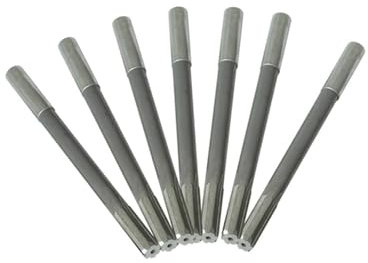 HAJMGUMC Hochpräzise Schnellarbeitsstahl-Maschinenreibahle mit geradem Schaft und HSS D5-Reibahle aus Hartmetall(2mm D4)