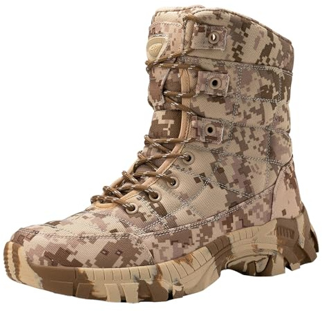 Vandringsskor herr vattentäta herr nät träningsskor slip-on promenadskor bred passform joggingsko sport andningsbara träningsskor kamouflage armén strid stövlar höga ankel snörning vildmark