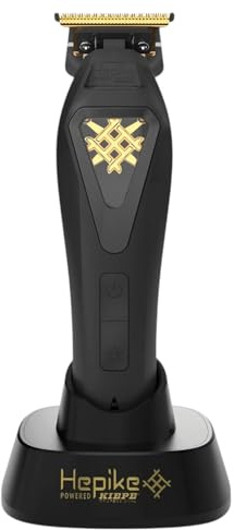 Kiepe Hepike Cordless Hair Trimmer 6361, Long-Life Lithium Battery, Powered Trimmers for Men Haircut, Men's Grooming Kit for Beard & Face, Ideal for Hairdressers, Barbers, Stylists, Professional Use