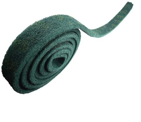 Emery Scouring Pad Roll 5 8M for Kitchen and Industrial Cleaning, Suitable for Dishwashing, Stove, Sink, and Tile Floors with Polishing and Decontaminating Features (7 cm x 5.8 meters)