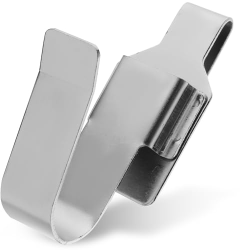 TOPPERFUN Soporte para Taladro Eléctrico con Gancho de Cinturón Clip Resistente de Acero para Herramientas Accesorio Práctico para Cinturón de Trabajo Fácil Instalación y Uso para