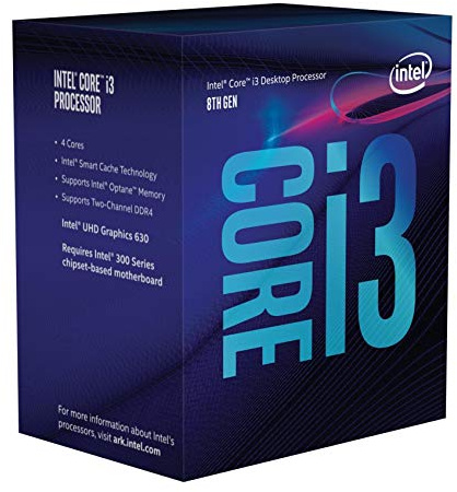 Intel Core i3-8300 3,70 GHz Boxed CPU