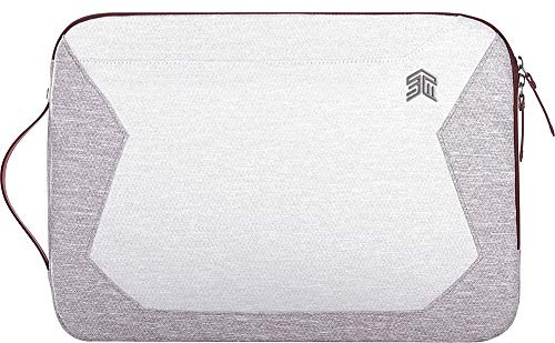 STM Bags Myth Sleeve 15 für Microsoft Surface Book 3/2/1 (13,5 & 15) - Windsor Wine [Gepolstertes Hauptfach I Abnehmbarer Schultergurt I Wasserabweisend I Zusatzfach mit Stylus-Schlaufe]
