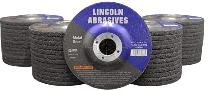 50 Pack Grinding Wheels 4.5 x 1/4 x 7/8 for Metal