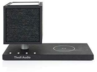 Tivoli Audio Revive - Bluetooth Speaker with Wireless Charging Pad and Lamp (Black/Black)