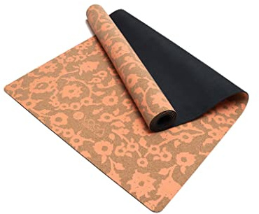 Yoga Design Lab Die Kork Yogamatte | Umweltfreundlicher Luxus | Ideal für Hot Yoga, Power, Bikram, Ashtanga, Schweißtreibende Workouts | Studioqualität | Inklusive Tragegurt!