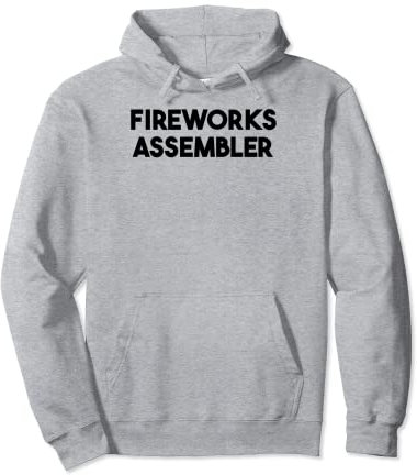 Feuerwerk-Montage Pullover Hoodie