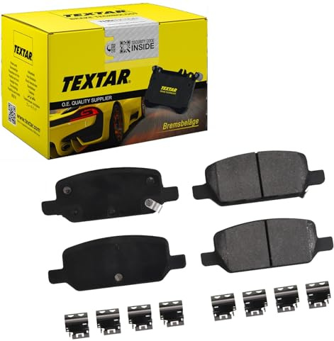 TEXTAR Bremsbelagsatz, Scheibenbremse 2627701 | Kompatibel mit: TESLA MODEL 3, MODEL Y