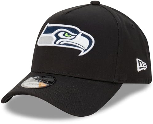 New Era NFL Caps American Football Kappe Basecap gebogener Schirm verstellbar 9Forty A-Frame schwarz