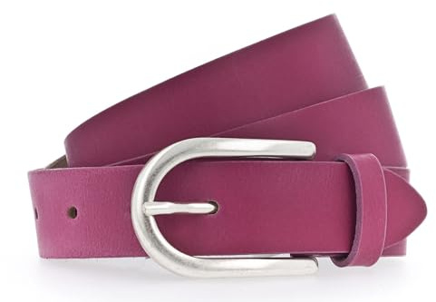 Vanzetti Leder Gürtel Classics 30mm Leather Belt W85 Fuchsia purpur