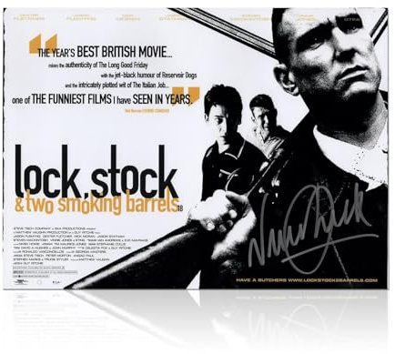 Vinnie Jones Signed Lock, Stock & Two Smoking Barrels Film Poster