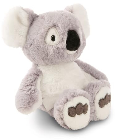 NICI Kuscheltier Koala Barry 18cm grau - Stofftier aus weichem Plüsch, niedliches Plüschtier zum Kuscheln und Spielen, für Kinder & Erwachsene, tolle Geschenkidee