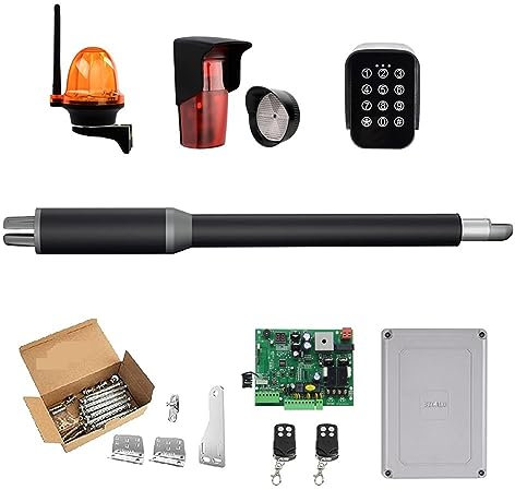 Apriporta automatico a battente singolo - 10 piedi di lunghezza 450 libbre Apriporta con serratura elettrica con controllo Wi-Fi solare(4)