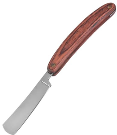 PAMINGONO Vintage Rasierer für Bart und Kopf Handbetrieben Stabil und Langlebig Geeignet für Haarentfernung und Barttrimmen Abblättern Perfektes Geschenk für Familie und Freunde