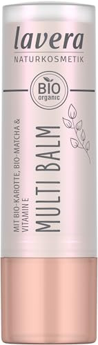 lavera Multi Balm Blister - Sunrise Rosé 04 - frischer Glow - müheloses Verblenden - für Augen, Lippen & Wangen - vegan - Naturkosmetik