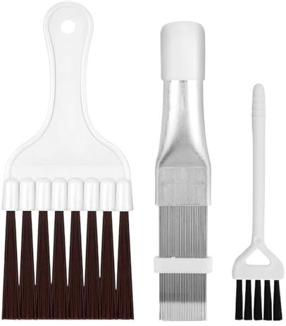 Air Conditioning Fin Comb | 3 Pack Air Conditioning Cleaning Brush | Radiator Cleaning Dust Combing Tools | AC Coil Cleaner for Home Unit Fridge Vent | AC Evaporator Radiator Repair