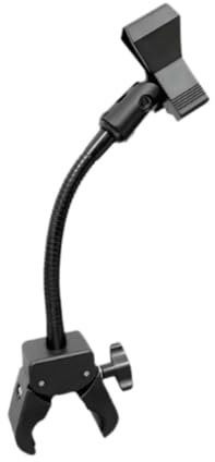 ＡＷＨＡＯ Schwanenhals -Mikrofokclip Schwierigkeiten mit 360 -Grad -Mikrofon -Mic -Clip -Halter für Handheld -Mikrofone, für 15 bis 50 Mm