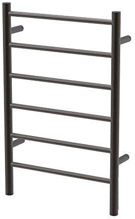 RCSTYNUK Scaldasalviette, scaldasalviette Elettrico, scaldasalviette a Parete, cablato e con Spina, scaldasalviette Elettrico in Acciaio Inox, Accessori per Il Bagno