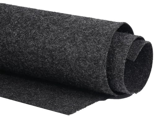 Dammduk för högtalare, Kemisk fiber bil subwoofer låda ljudabsorberande skivkläder antiseismisk filtfilt(Grijs,2x0.5m(78x19in))