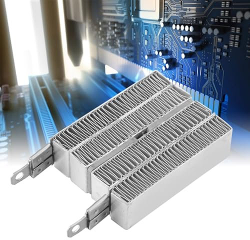 Ejoyous Riscaldamento Termostatico, Durata di Lunga Durata, Prestazioni Superiori, Riscaldamento Efficiente, Riscaldatore a Ondulamento della Temperatura Costante in Alluminio per Solidi e Gas di,