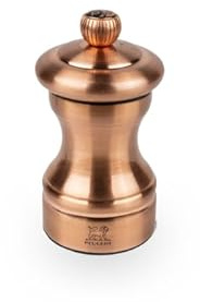 PEUGEOT - Moulin à Poivre Bistro Chef 10 cm - Réglage Classique - En Inox - Fabrication Française - Coloris Cuivré