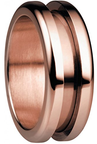 Bering Damen-Ring Edelstahl teilvergoldet Gr. 62 (19.7)-520-30-103