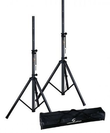 SPST-SET70-BK Coppia Supporti/Stativi Richiudibili Per Diffusori/Casse Audio (borsa per trasporto omaggio)