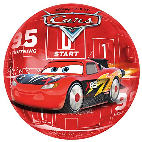 John 52163 Light Up Flummis 100 mm Gummiball Disney Cars Leuchtball
