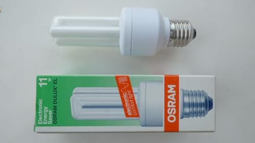 Osram Lampe DINT LL 11W/827 220-240V E27 FS1 - Warmweiß - 11 Watt - CFL - Weißglühend - Outdoor - 1 Stück - 60 Watt - 3000 Kelvin