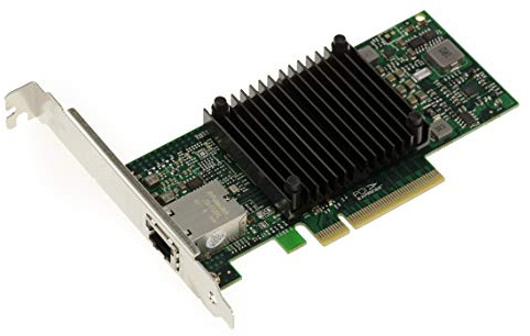 KALEA-INFORMATIQUE Carte PCIe RJ45 10G Intel 82599EN | Carte réseau PCIe 2.0 x8 à port RJ45 10G avec chipset Intel 82599EN et équerres High/Low Profile.