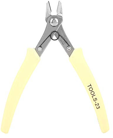 Taidda Alicate electrónico Alicates de corte diagonal, Mini alicates de corte diagonales mini cortador electrónico preciso de los alicates del corte diagonal del acero inox