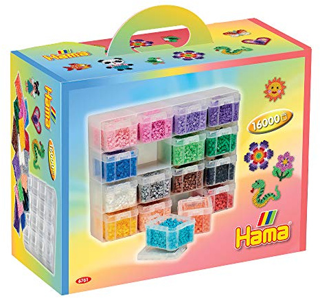 Hama Midi Storage Set 16 st inkl 16.000 beads