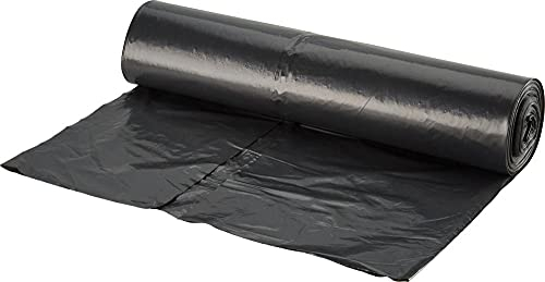 Bolsa de basura de 120 l, aprox. 68 µm, rollo de 15 unidades, color gris