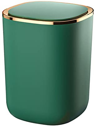 IGTOPS Cubo de basura con sensor automático, con sensor inteligente, 12 litros, sin contacto, para cocina, residuos orgánicos, color verde
