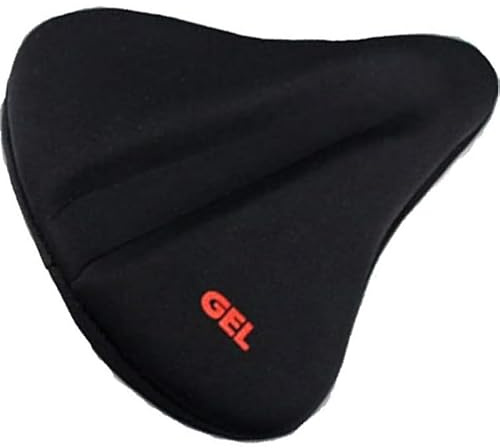 Unifizz 1 x Fahrradsattelbezug, extra bequem, weich und breit, für Fahrradsattel, Fahrradsattel
