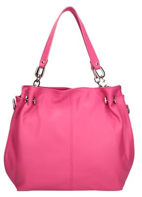 Gave Lux Sac à bandoulière femme en cuir GLX22330523FBG fuchsia 38x30x12 cm