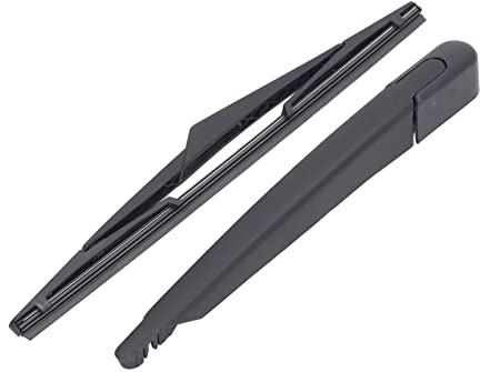 VOBOR Rear Windshield Wiper Arm and Wiper Blade 1273395 Windscreen Wiper Arm Blade Replacement for Opel Astra H Corsa E‑