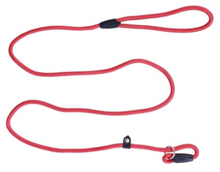 Toddmomy Dog Walking Leads Dog Slip Rope Leash Heavy Duty Leash Rope es for s Walking Orange for s Slip Lead Pet Red